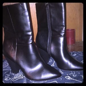 Christian Siriano Heel Boots. Worn only once.